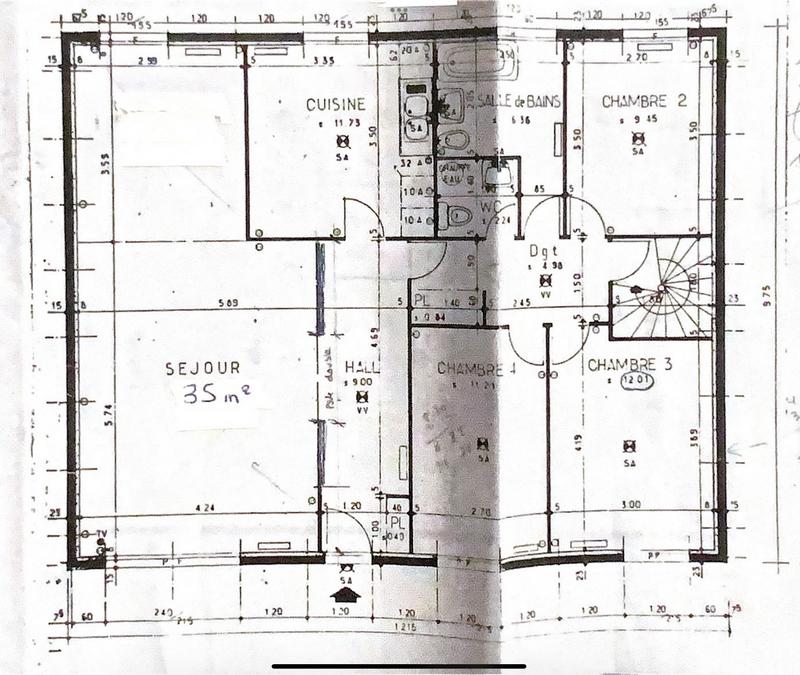 Maison - 103 m² - 5 pièces