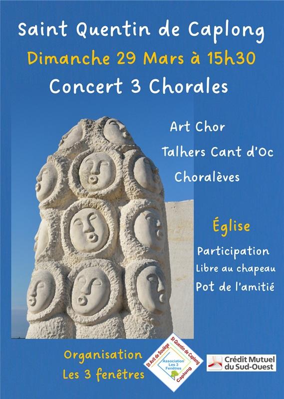 Concert  3 chorales