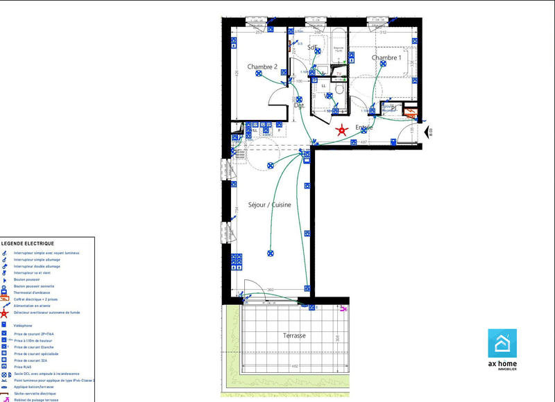 Appartement - 68 m² - 3 pièces