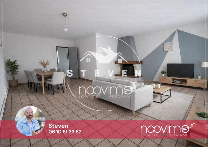 Maison - 115 m² - 6 pièces