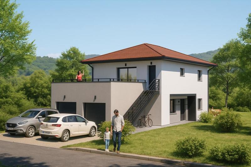 Maison - 70 m² - 3 pièces