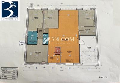 Maison - 101 m² - 5 pièces