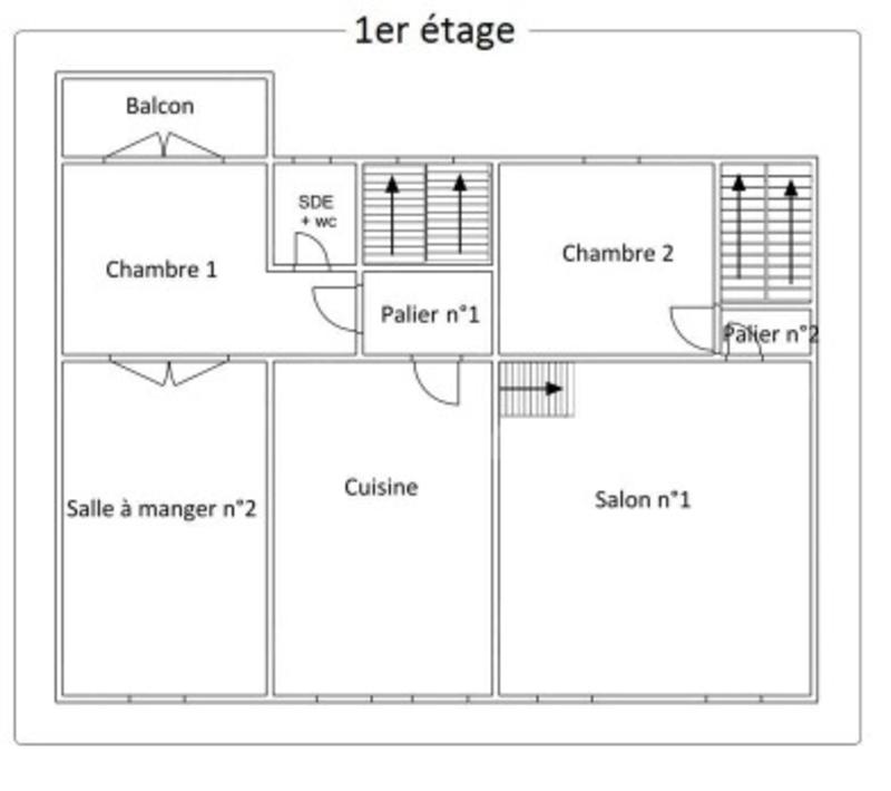 Maison - 95 m² - 4 pièces