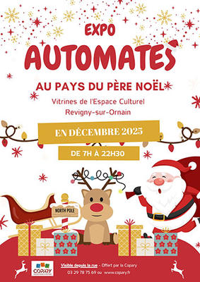 Exposition - Automates au pays du Père Noël