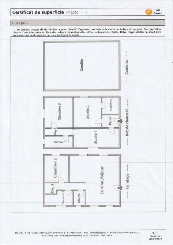 Maison - 124 m² - 5 pièces