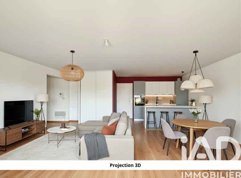 Appartement - 68 m² - 3 pièces