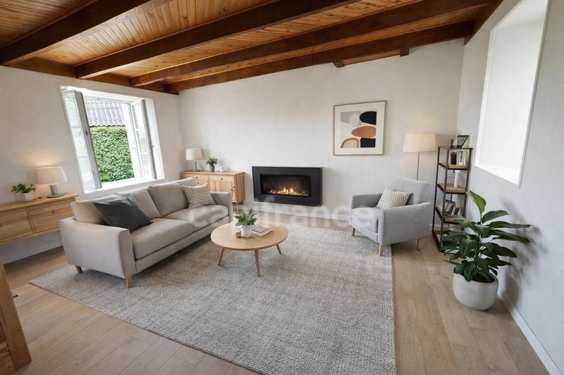 Fermette - 86 m² - 4 pièces