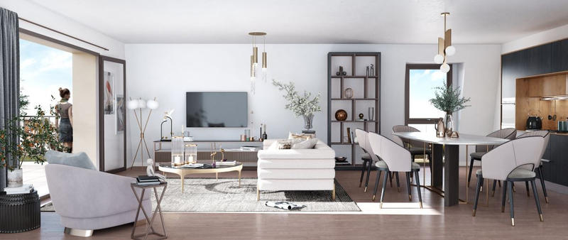 Appartement - 36 m² - 2 pièces