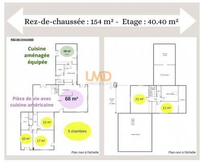 Maison - 194 m² - 7 pièces
