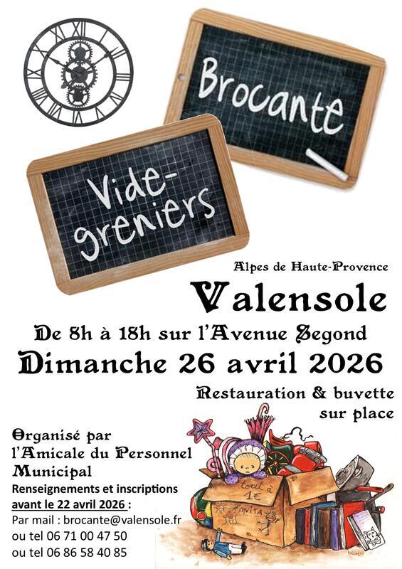Brocante - vide-greniers