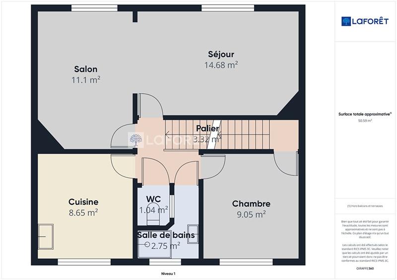 Maison ancienne - 86 m² - 5 pièces