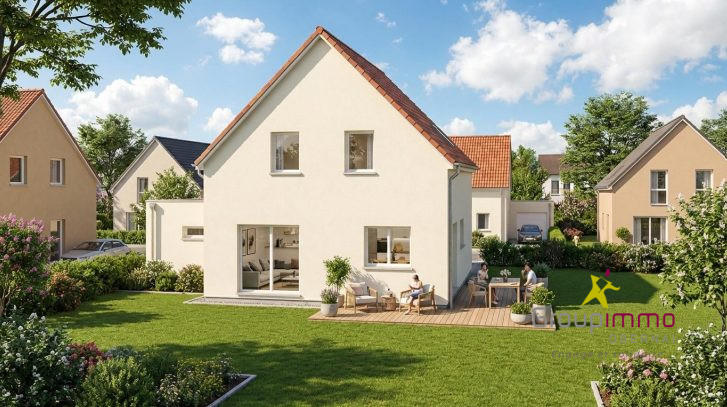 Maison - 106 m² - 6 pièces