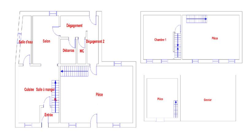 Maison en pierre - 150 m² - 6 pièces