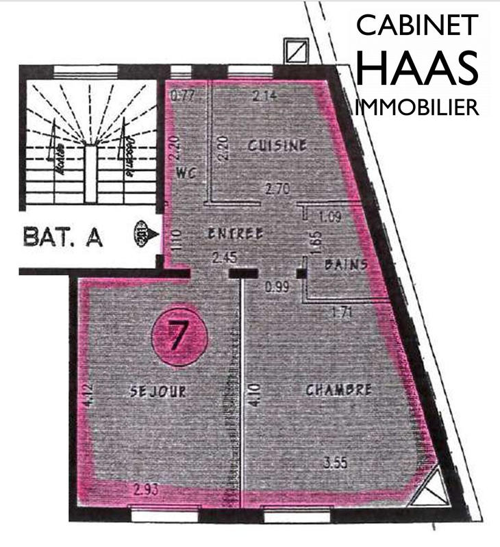 Appartement - 35 m² - 2 pièces