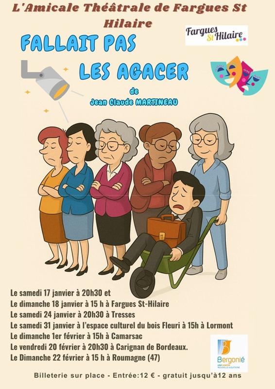 Après-midi théâtre : Fallait pas les agacer