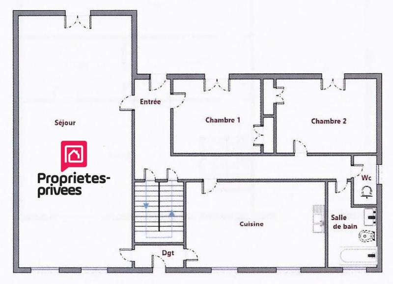 Maison - 107 m² - 3 pièces