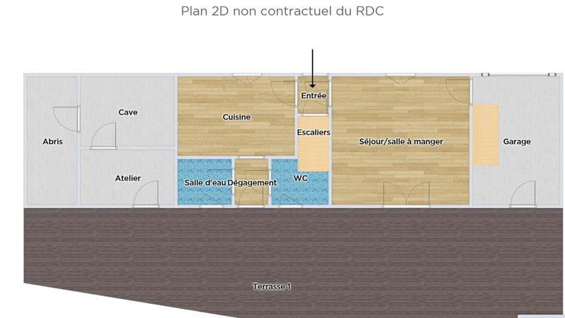 Maison - 93 m² - 4 pièces
