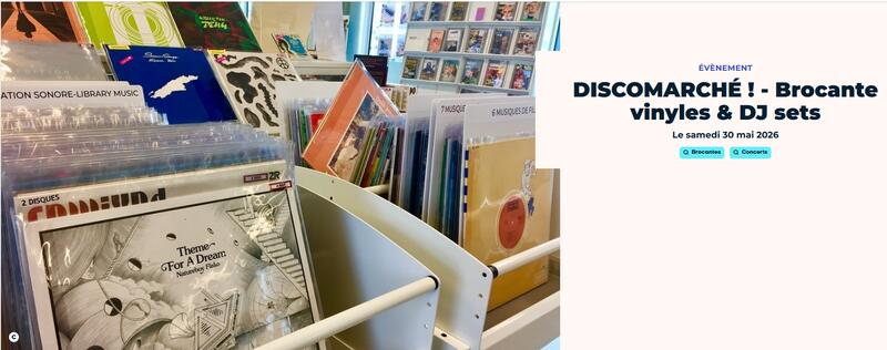 Discomarché - brocante vinyles