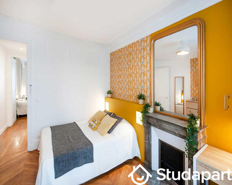 Chambre - 13 m² - 1 pièce