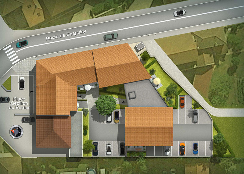 Appartement - 66 m² - 3 pièces