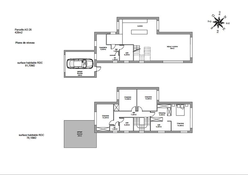 Terrain constructible - 428 m²