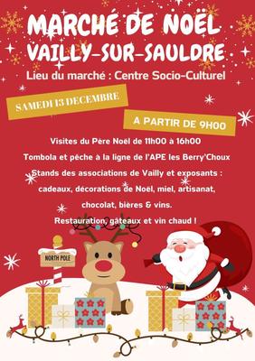 [Noël en Grand Sancerrois] Marché de Noël de Vailly-sur-Sauldre