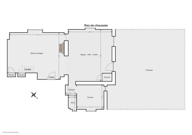 Appartement ancien - 104 m² - 4 pièces