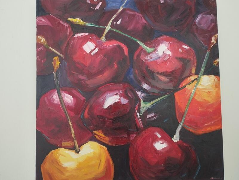 Exposition de Therence Vergnac à l'office de tourisme de Saint Cyprien