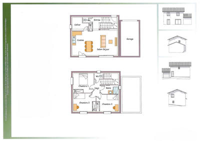 Maison - 83 m² - 4 pièces