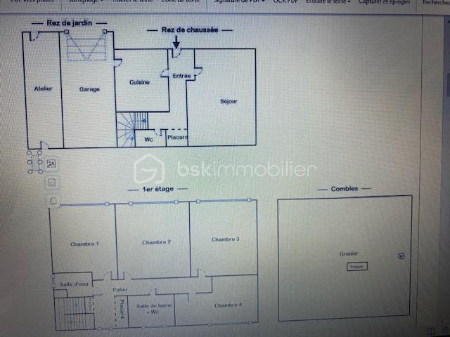 Pavillon - 96 m² - 5 pièces