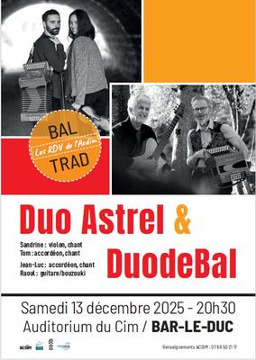 Concert - duo Astrel et Duodebal