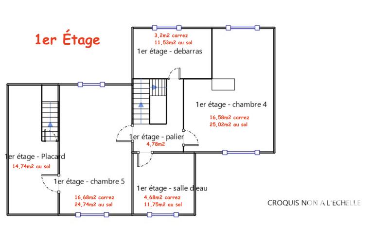Maison - 134 m² - 6 pièces