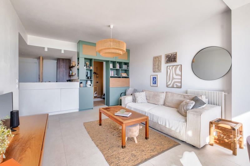 Appartement - 59 m² - 2 pièces