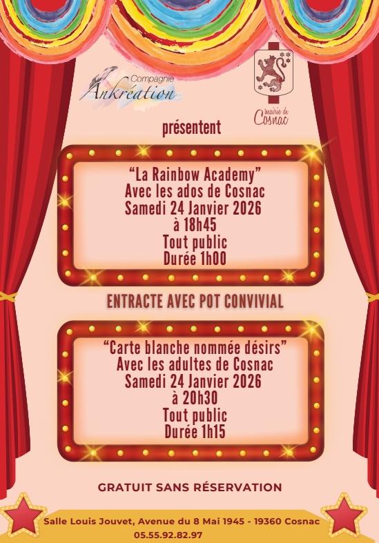 Spectacles de théâtre