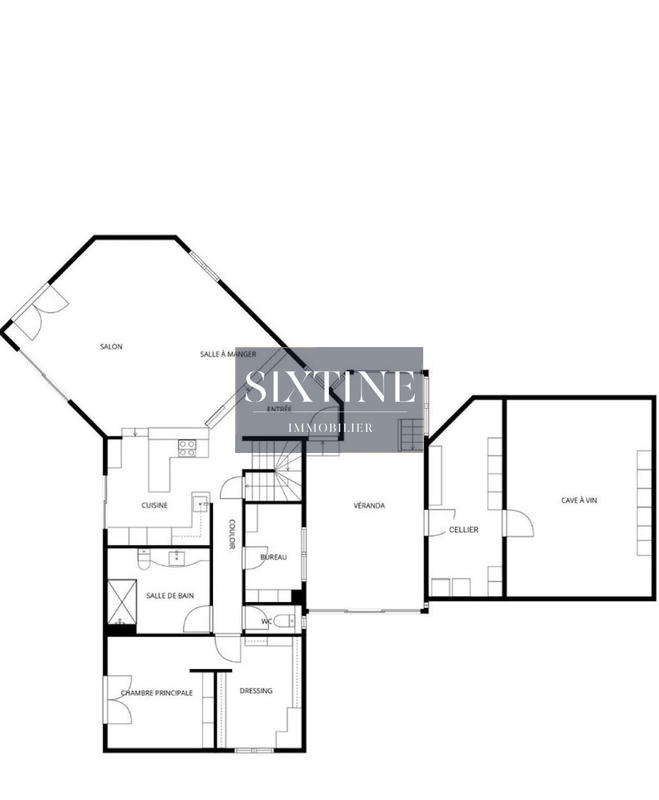 Maison - 193 m² - 8 pièces