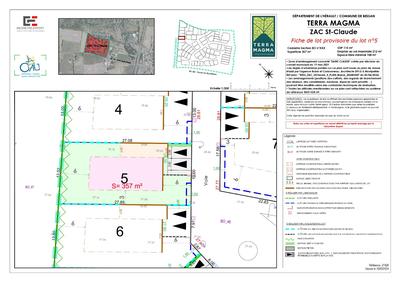 Terrain constructible - 357 m²