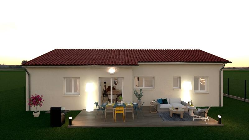 Maison - 90 m² - 5 pièces