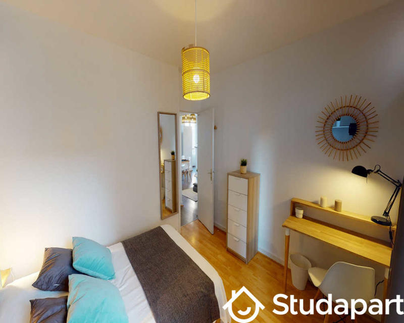 Chambre - 40 m² - 1 pièce