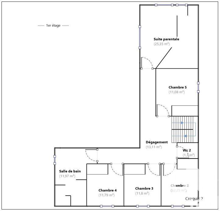 Maison - 230 m² - 7 pièces
