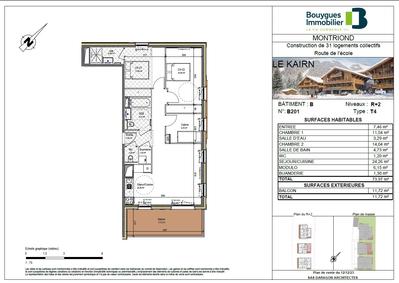 Appartement - 74 m² - 4 pièces