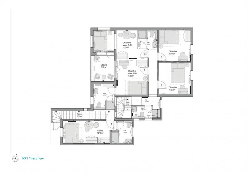 Appartement - 230 m²