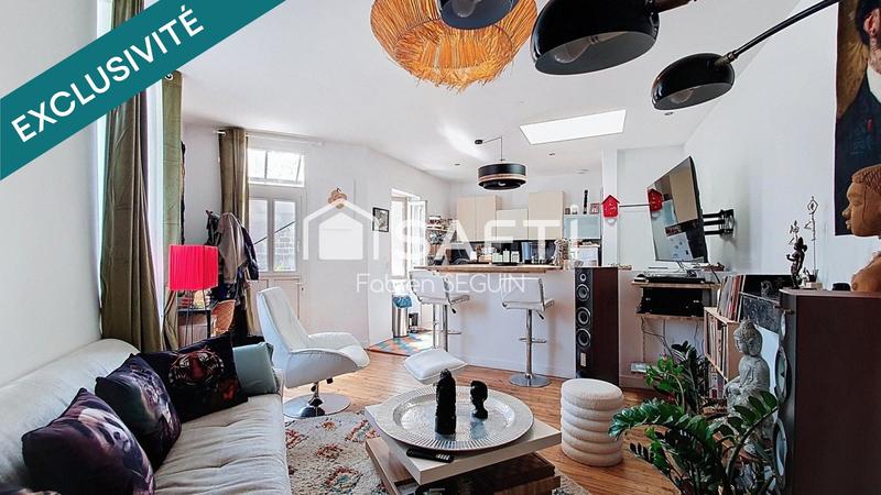 Maison - 62 m² - 3 pièces