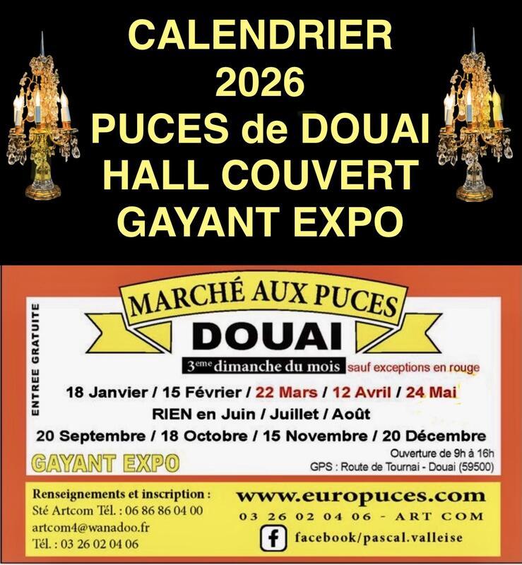 Marché aux puces de douai gayant expo