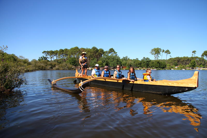 Balade nature en pirogue hawaïenne - fête des mères