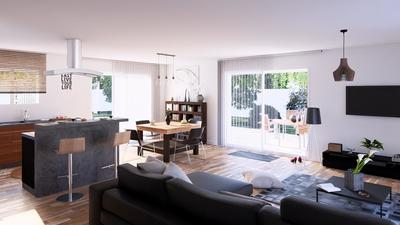 Maison - 90 m² - 4 pièces