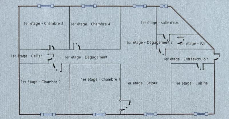 Appartement - 83 m² - 5 pièces