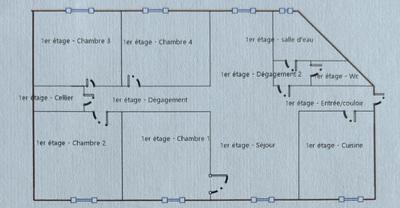 Appartement - 83 m² - 5 pièces