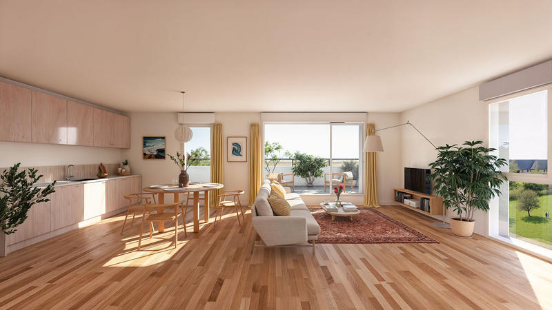 Appartement - 42 m² - 2 pièces