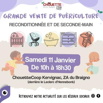 Grand arrivage de matériel de puériculture