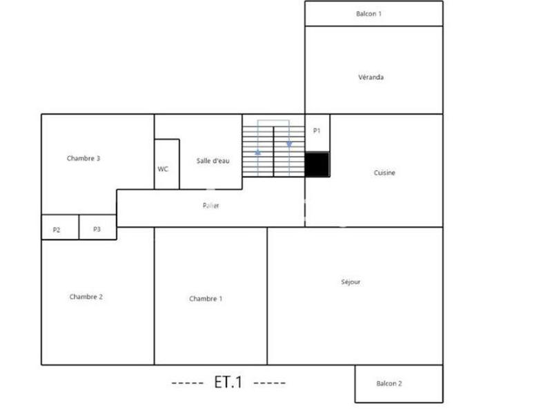 Maison - 100 m² - 6 pièces